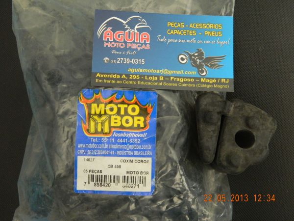 Coxim Coroa CB 450 Mod Orig Kit C/ 5 Peças
