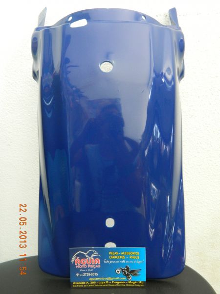 Paralama Traseiro XL e XLX Todas - Azul - Paramotos