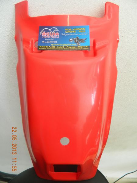 Paralama Traseiro XLX 350 - Vermelho - MELC